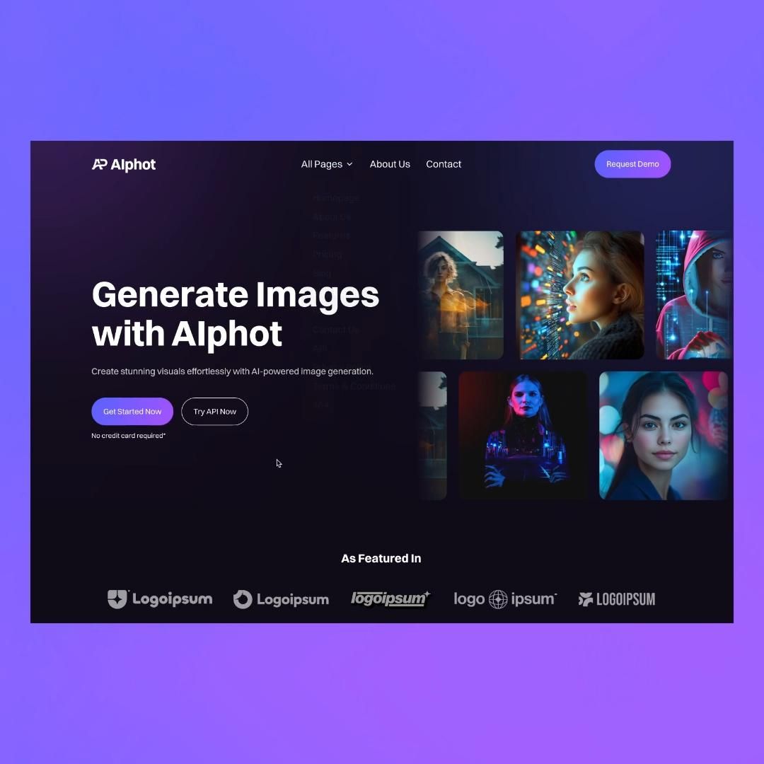 AIphot — AI Image Generator Template