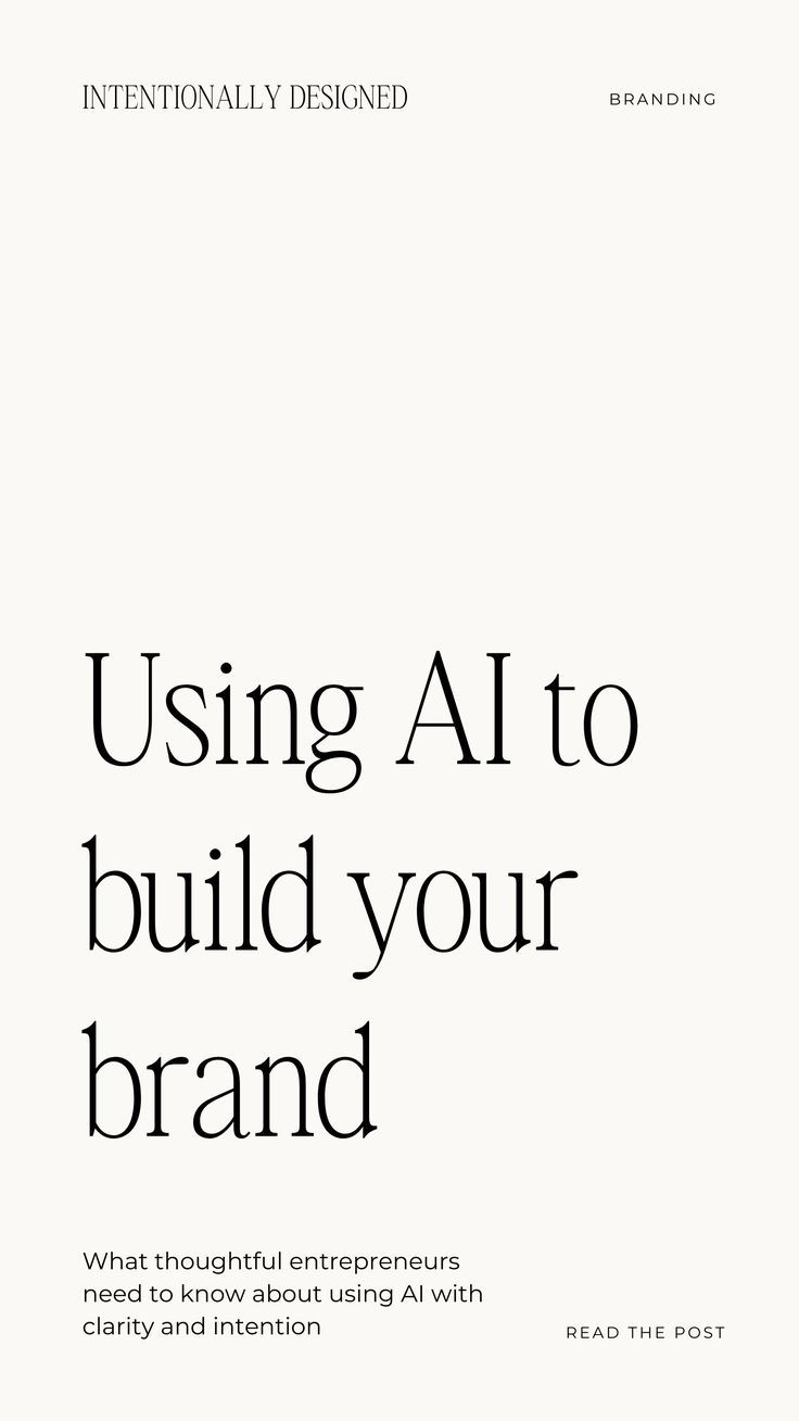 Using AI to build your brand beyond basic prompts