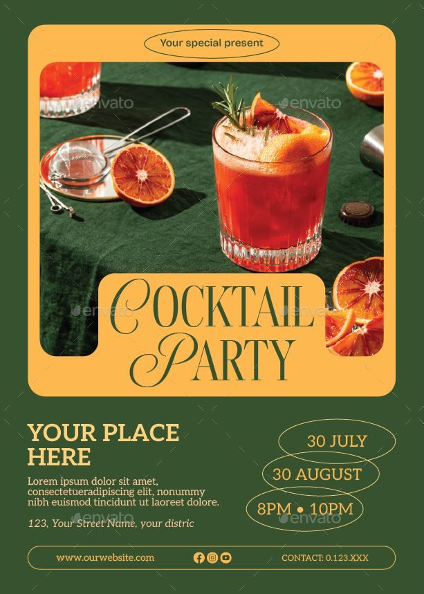 Cocktail Party Flyer