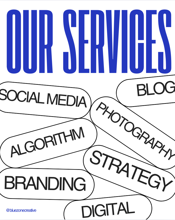 What We Offer at Blue Zone Creative