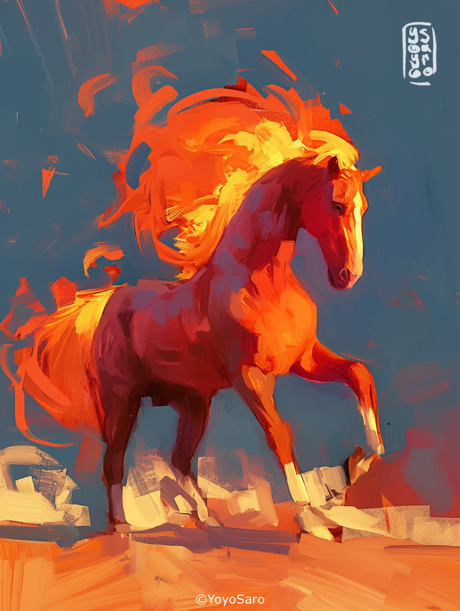 100 Fiery Horses Unleashed