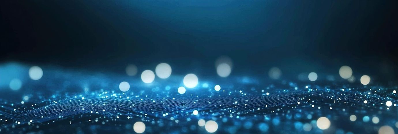 Digital blue circuit board design for modern technologythemed web banners | Premium AI-generated image