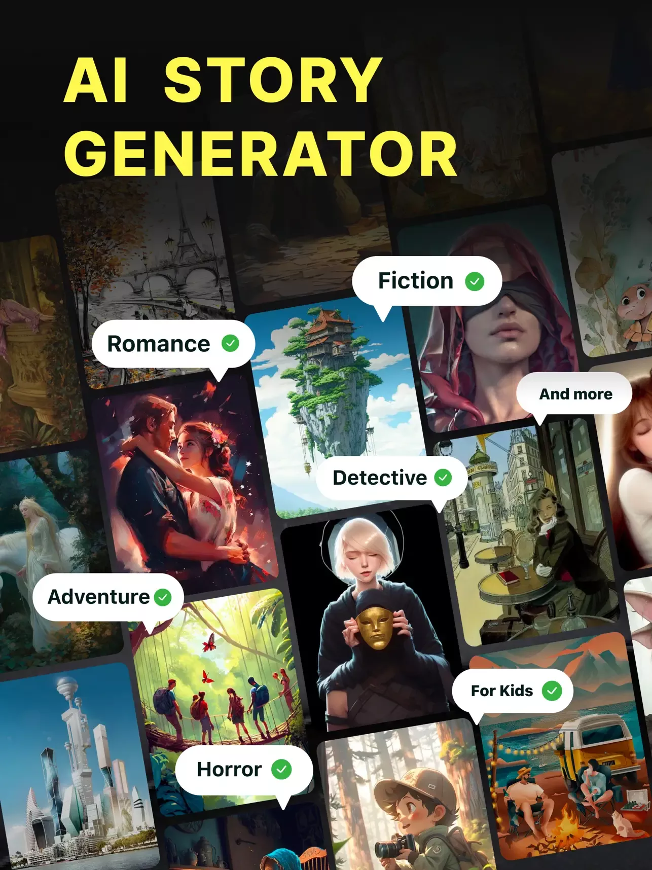 AI Story Generator Novel Write