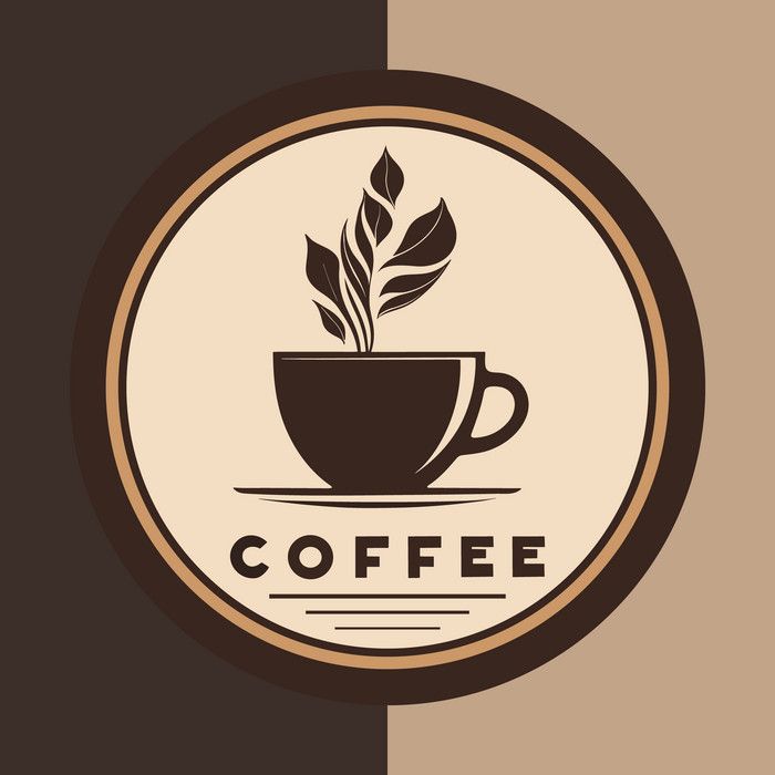 Coffee Cup Vector Logo Design Template Premium Coffee Shop PNG Images | EPS Free Download – Pikbest