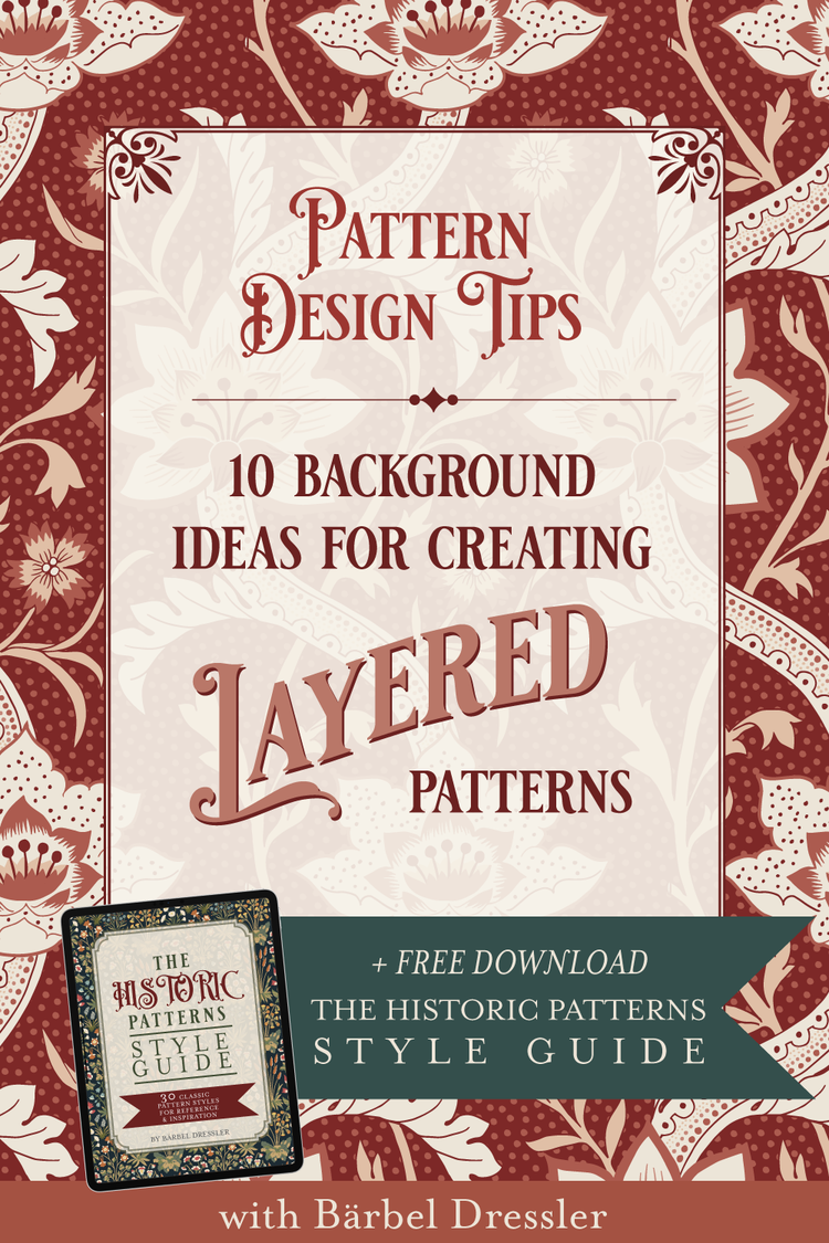 Surface Pattern Design by Bärbel Dressler