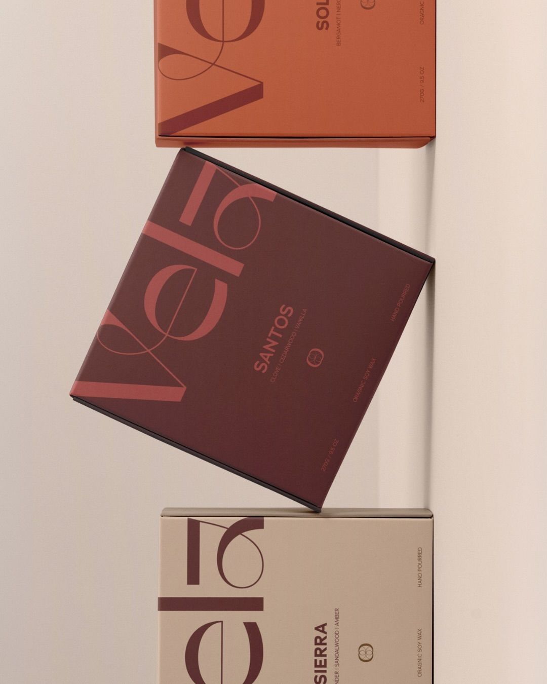 Identité Visuelle ⎸ Bougies ⎸ Packaging