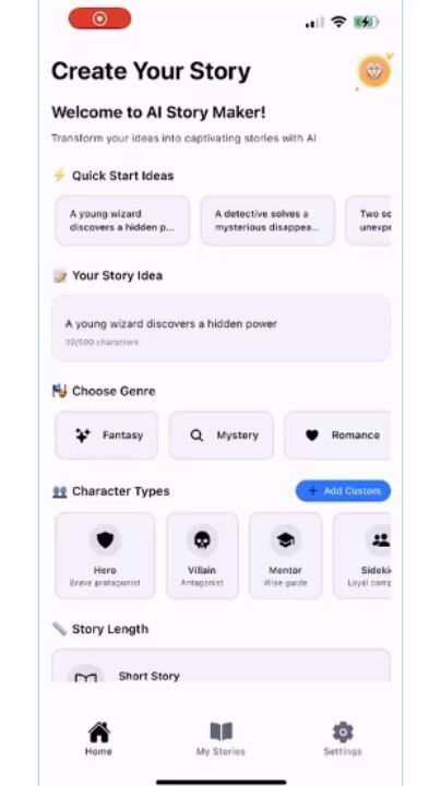 I built an AI Story Maker that writes books in seconds — with covers, PDF export