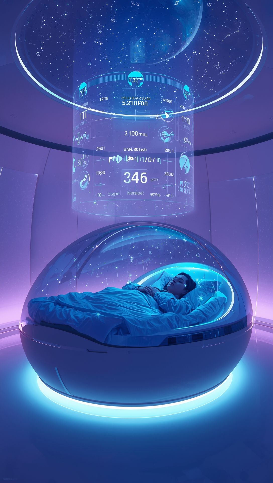 Smart Sleep Pod – The Future of Rest and Dreams