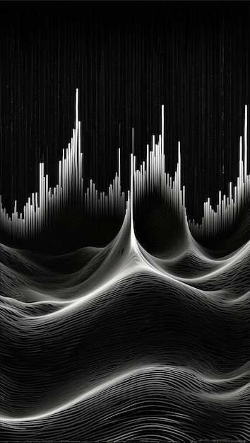 brush in photoshop | Sound waves high bpm matrix frequency gothic white cables out bat pattern