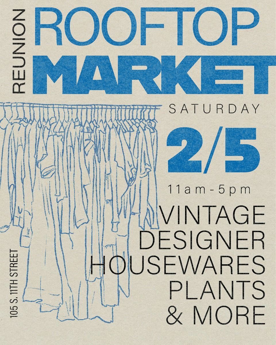 Vintage Market Flyer – Downloadable Graphic Design