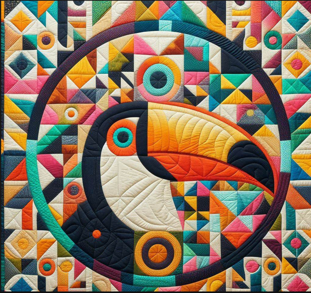 Artificial Intelligence (AI) vs. Human Created Quilt patterns