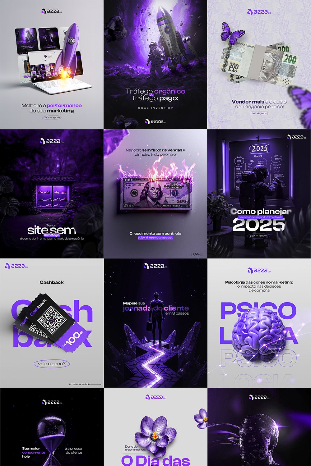 Social media Agência de Marketing – Designer Gráfico