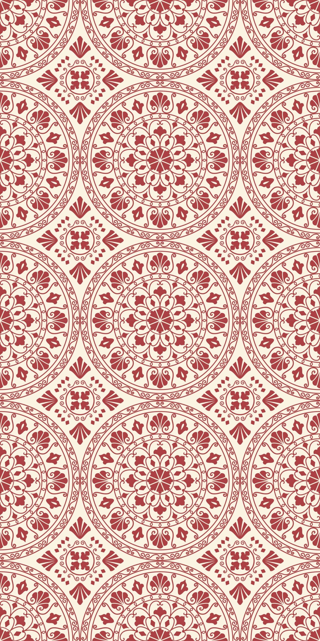 Mandala seamless geometric pattern