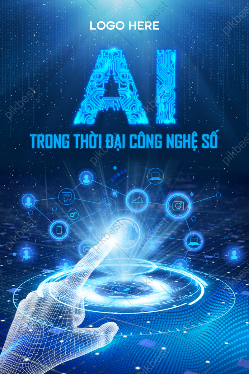 AI Artificial Intelligence Technology Poster Background Template 40 | PSD Free Download – Pikbest