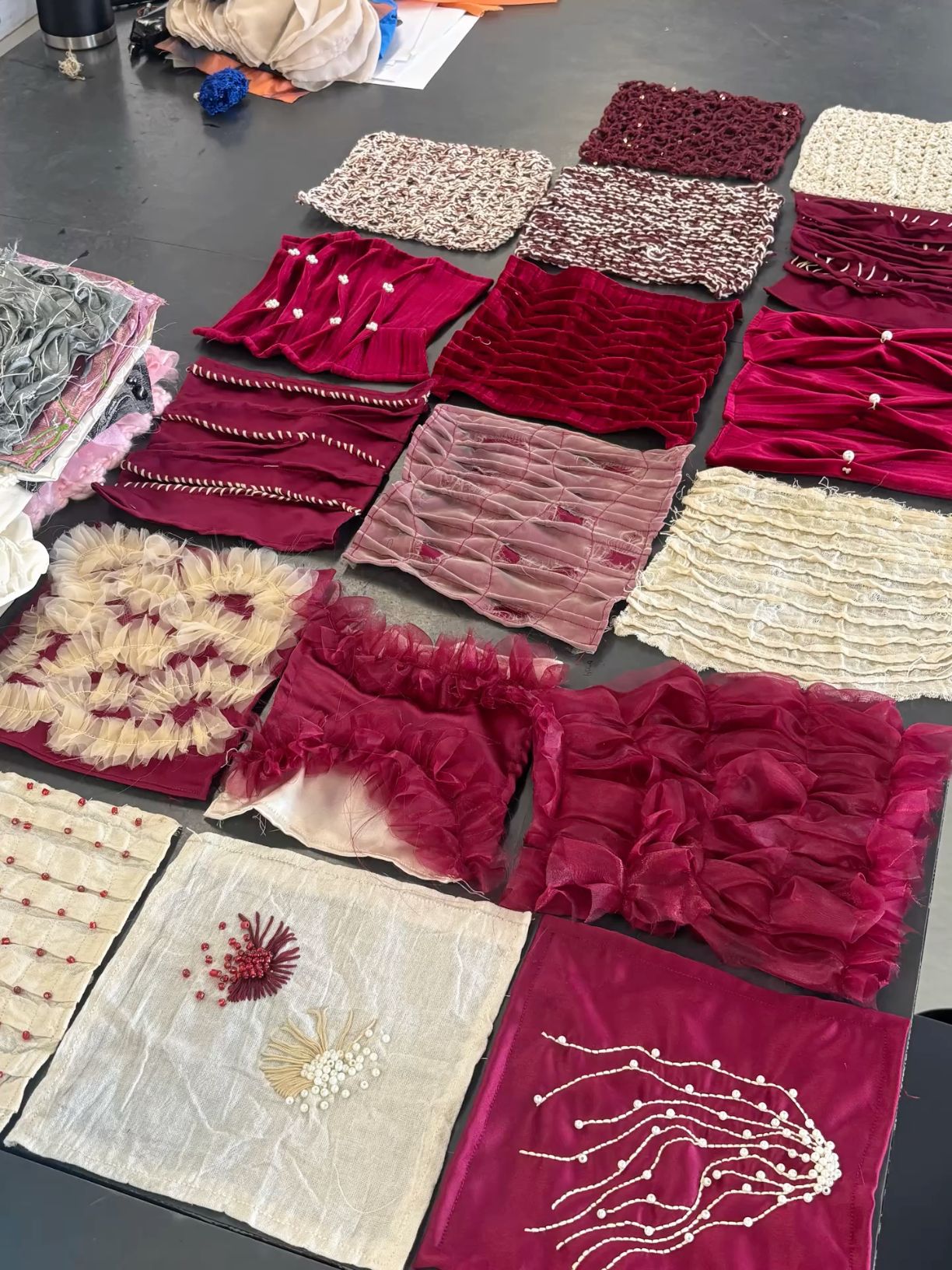 Texturas. Diseño de moda