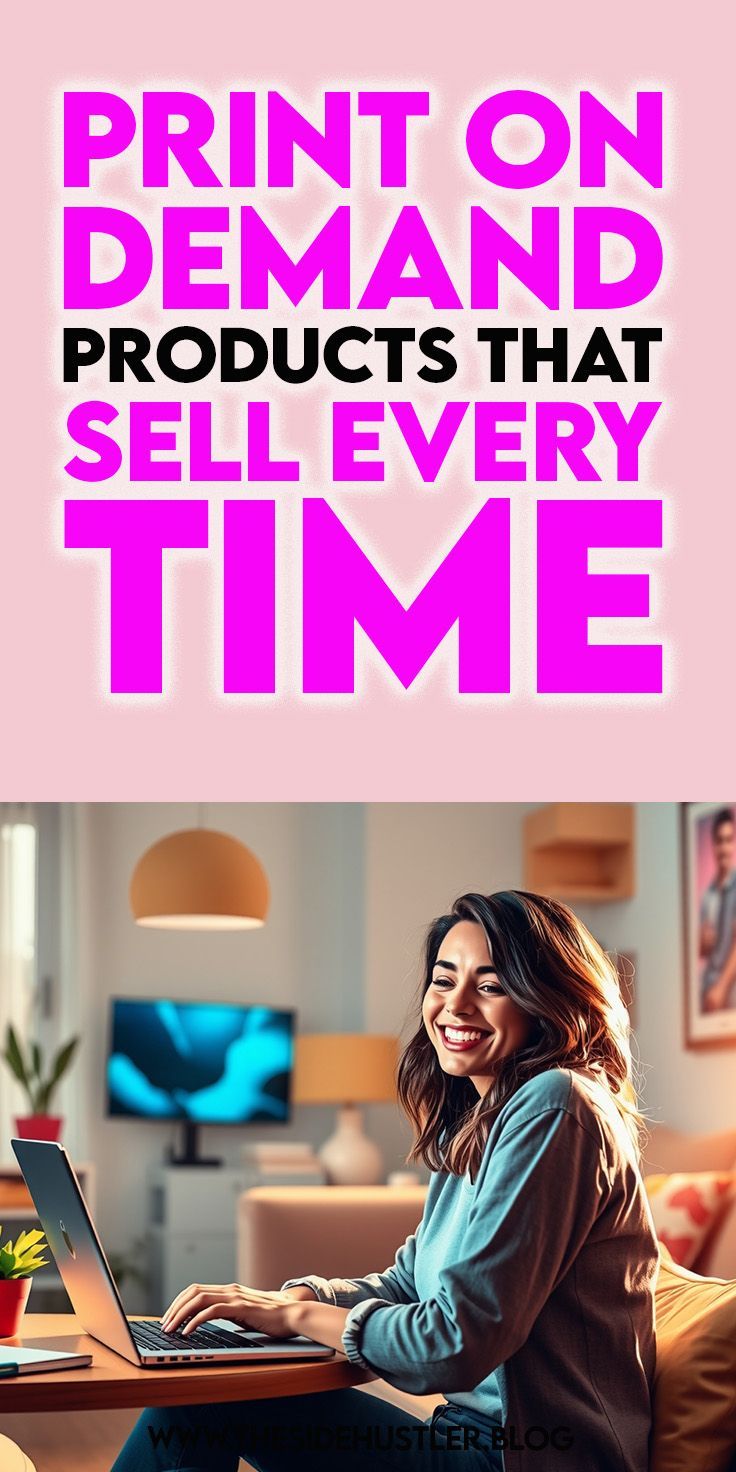Print-on-Demand Products That Sell Every Time