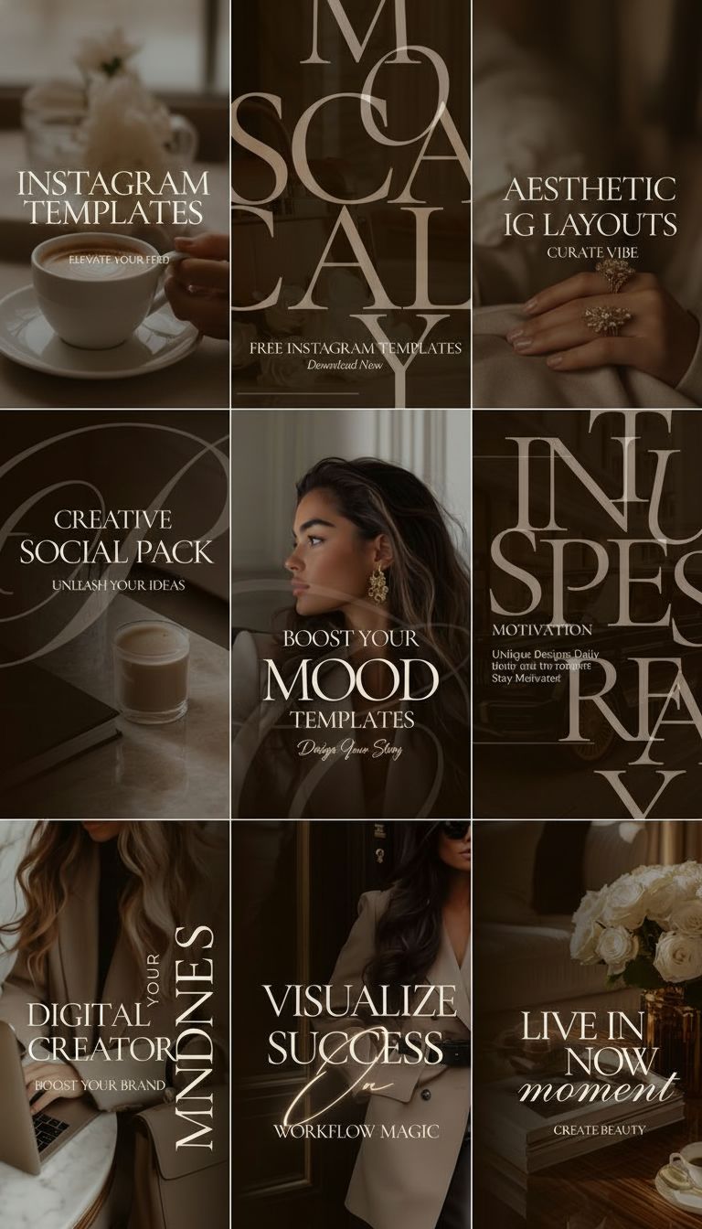 Chic IG Layout Templates