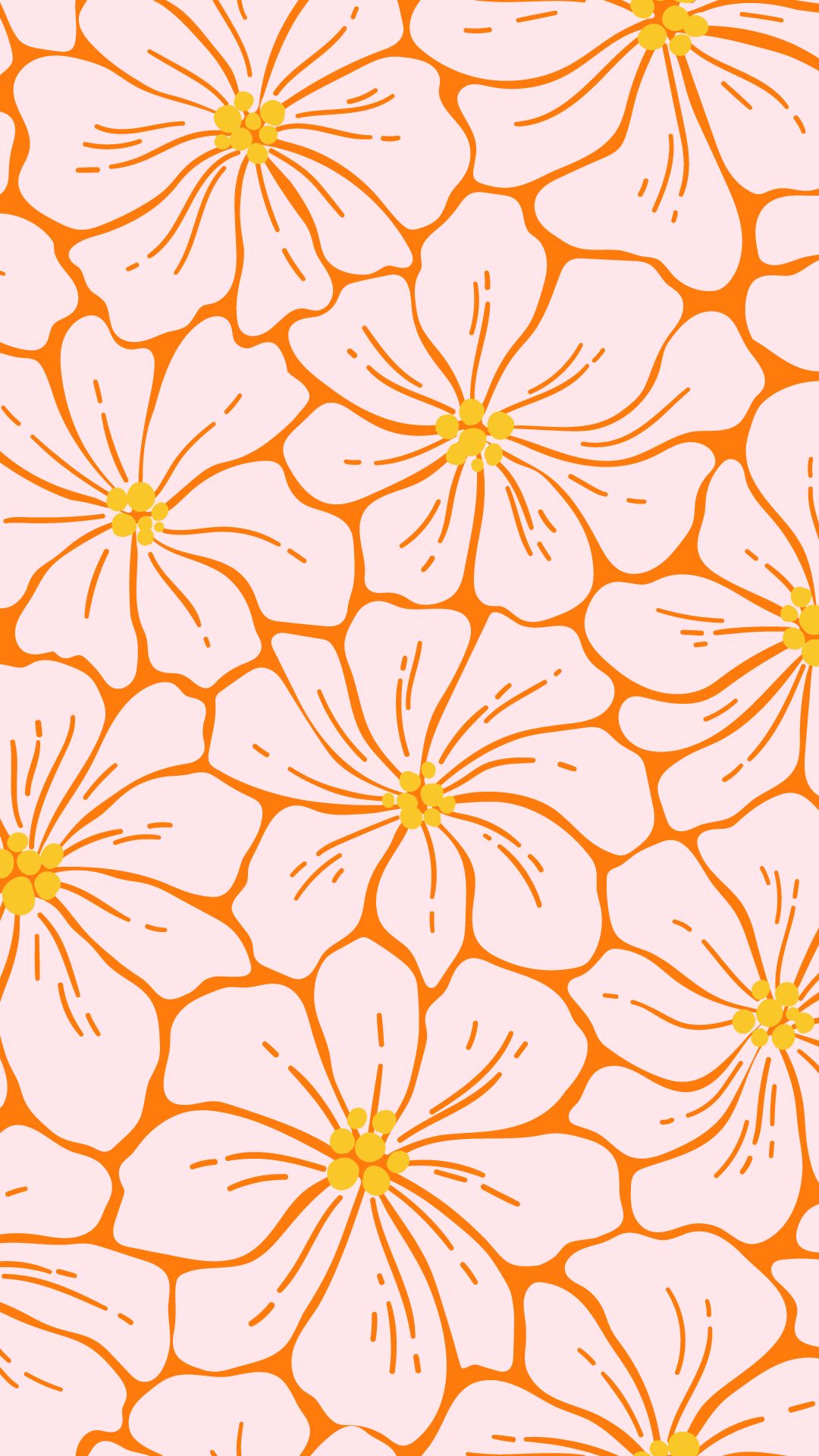 Floral Fusion | Vector Seamless Pattern