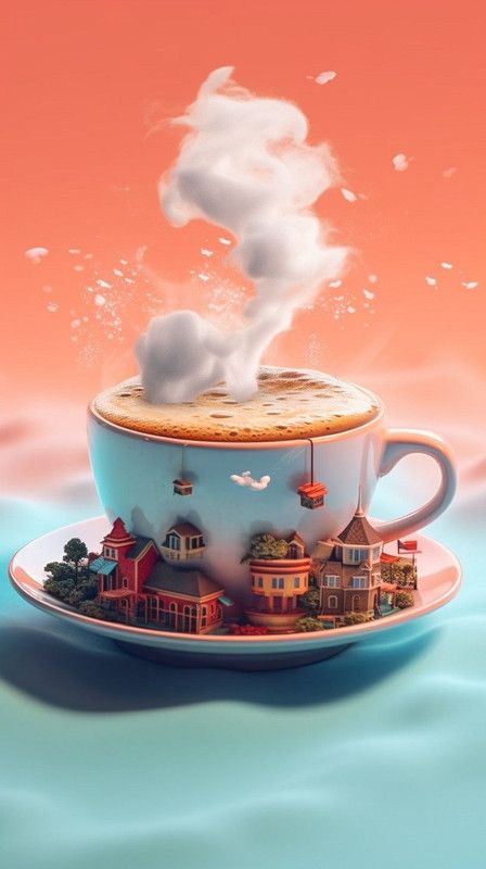 A Sensory Journey through 3D Coffee Art