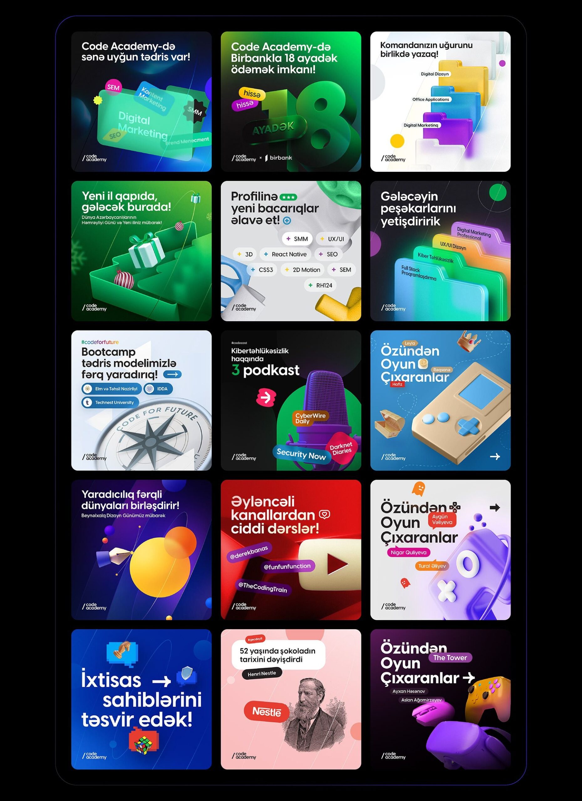 Code Academy Social Media – Aydin Garibov