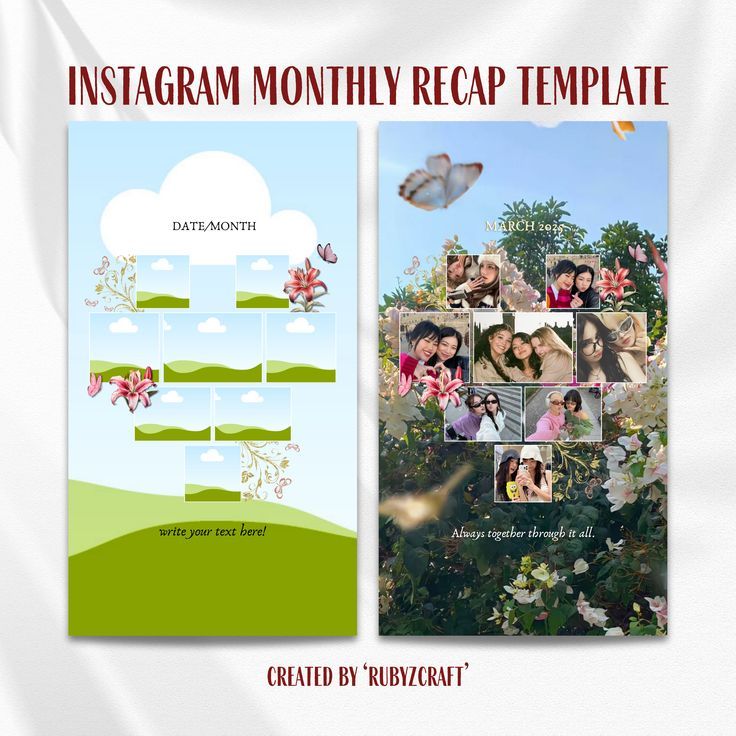 Instagram Recap Story Template