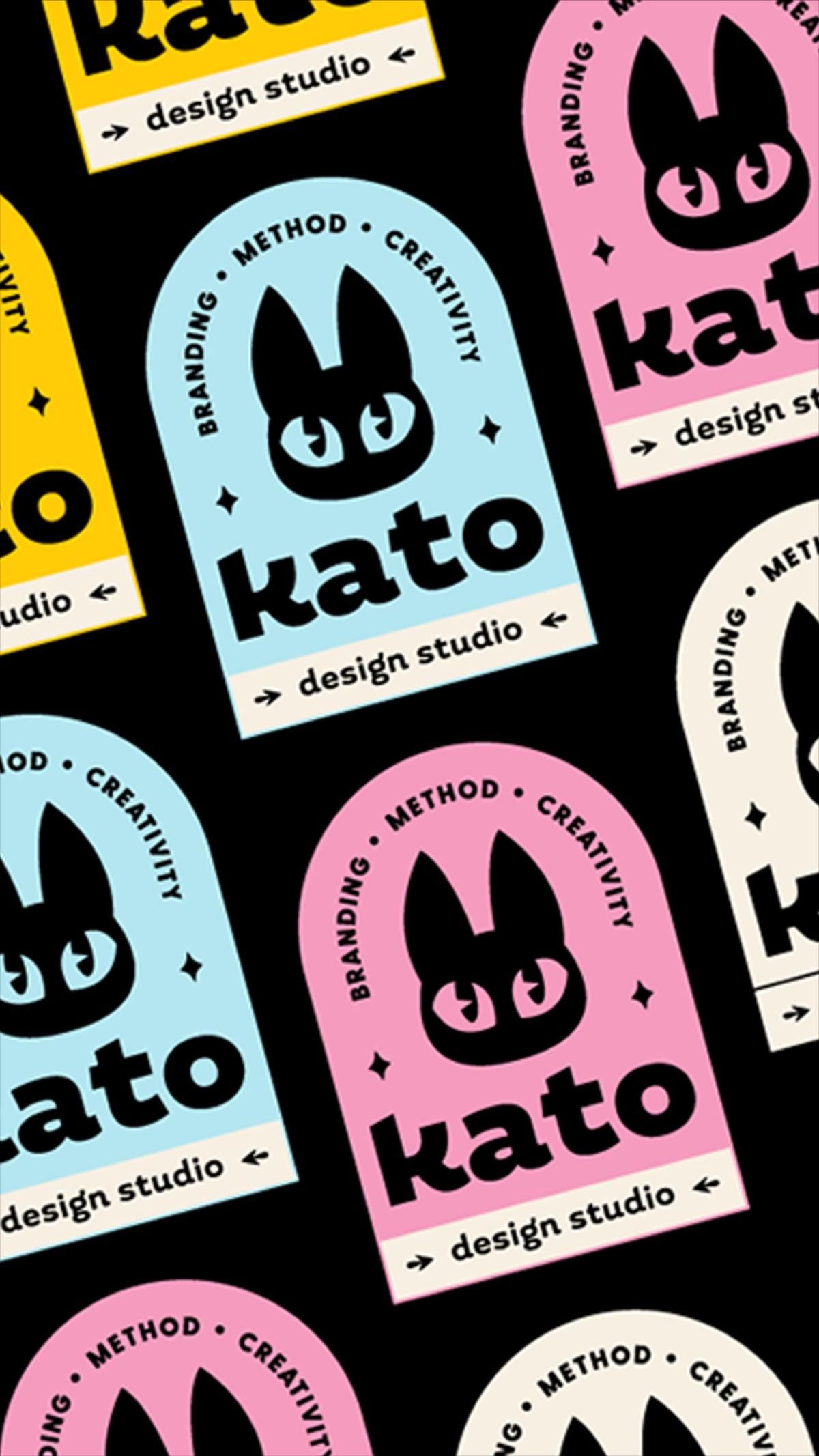 Kato design studio brand design by Kato design