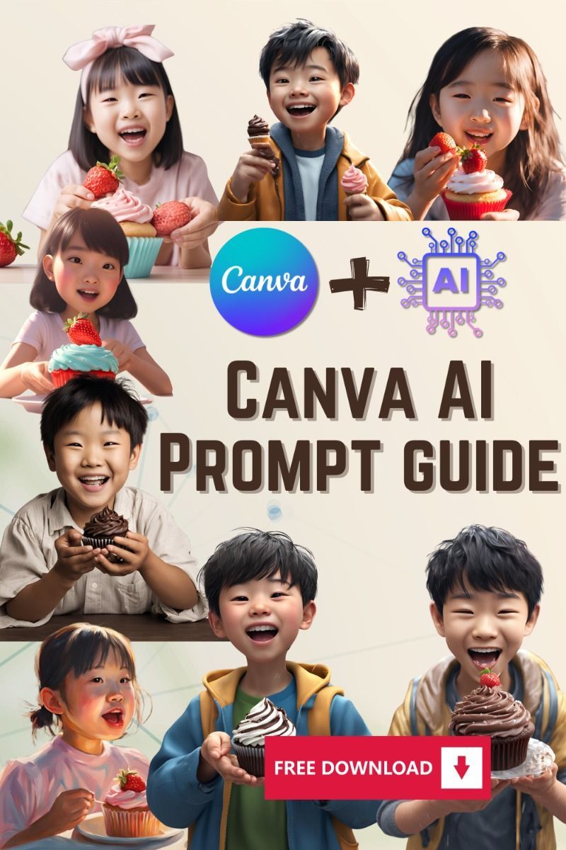 Click to Explore Your FREE 27 Page Canva AI Prompt Guide