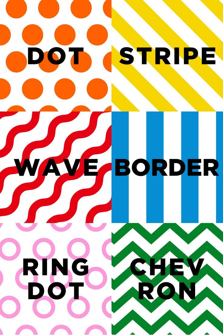 【こんな名前だったの？】パターン（柄）の名前と特徴！