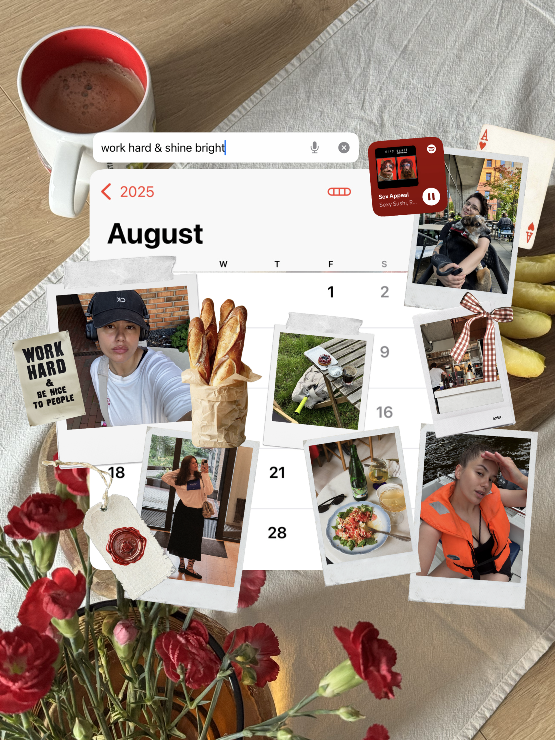 Creative post & stories in Instagram in digital style. Inspiration. Digital core.
