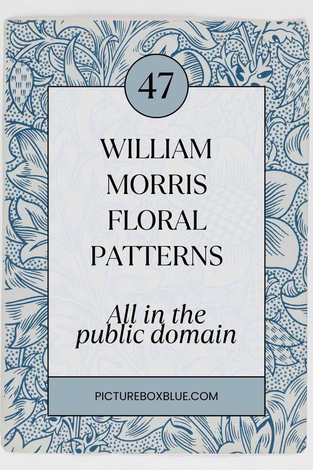 Download the Full Set of Arts & Crafts Floral Designs