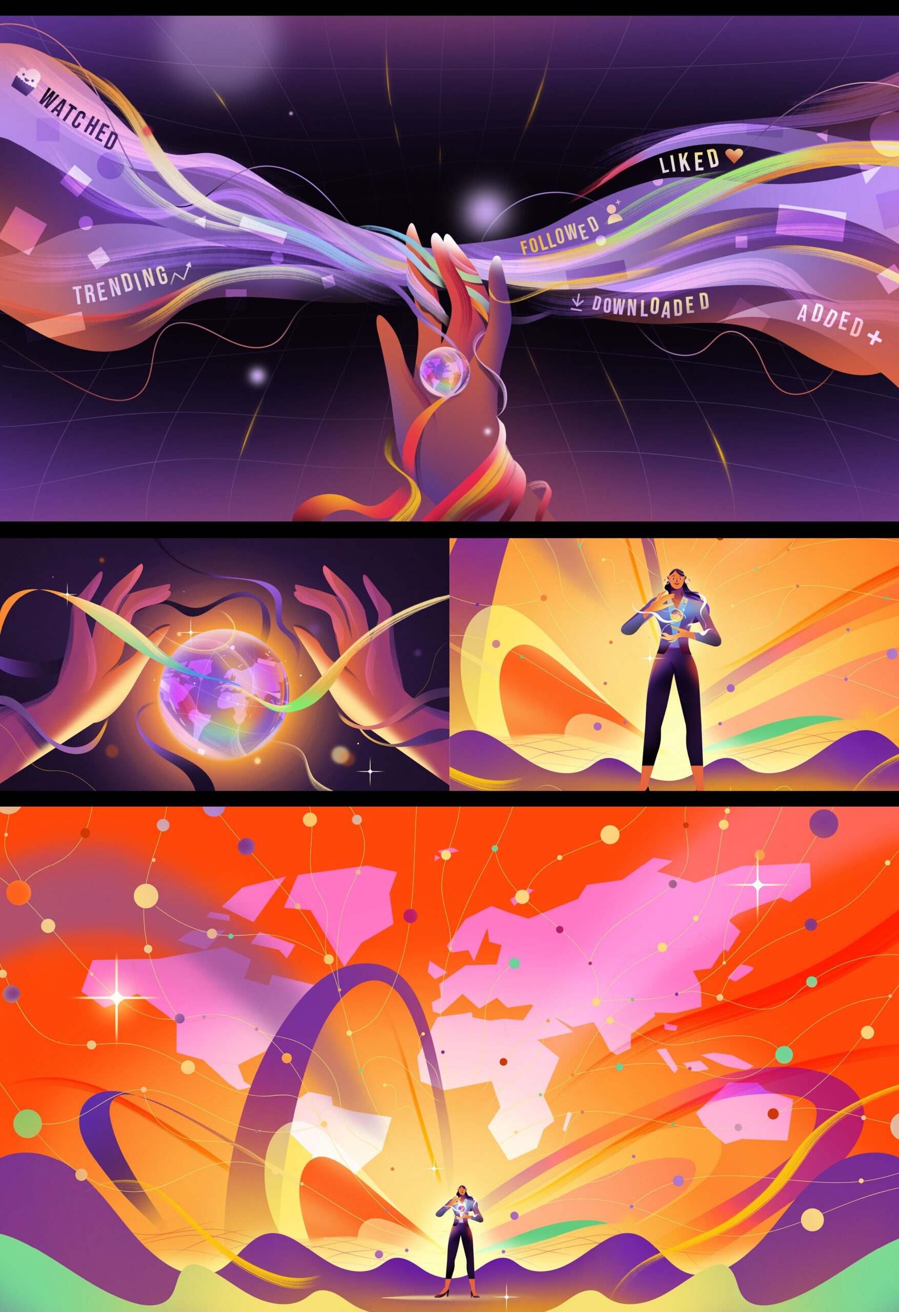 Vidico x Parrot Analytics Brand Animation | 動態設計