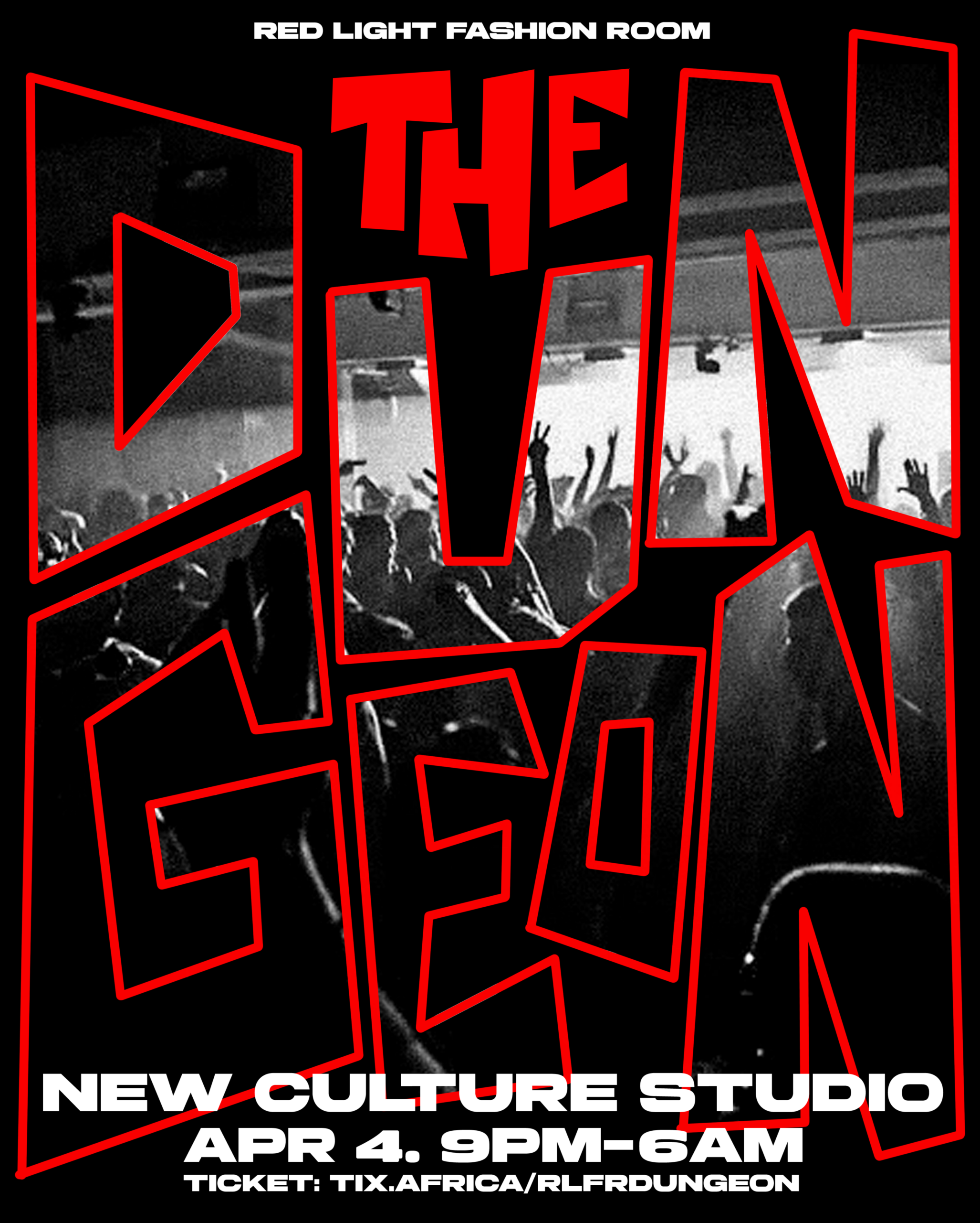 Redlight Rave Poster