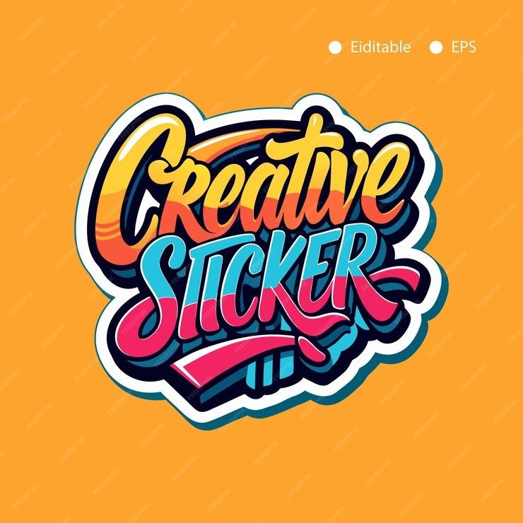 A colorful logo for the creative treat | Premium AI-generated vector