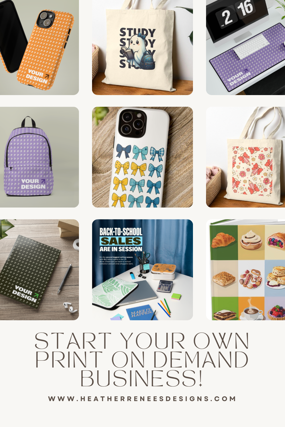 Start Your Own Print on Demand Business Today – Easy Online Income Ideas!