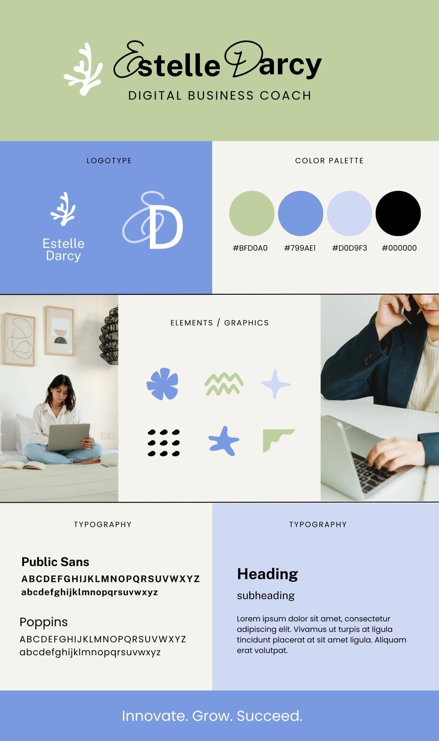 Custom Brand Board BUNDLE, Customized Branding, Digital Print Branding Board