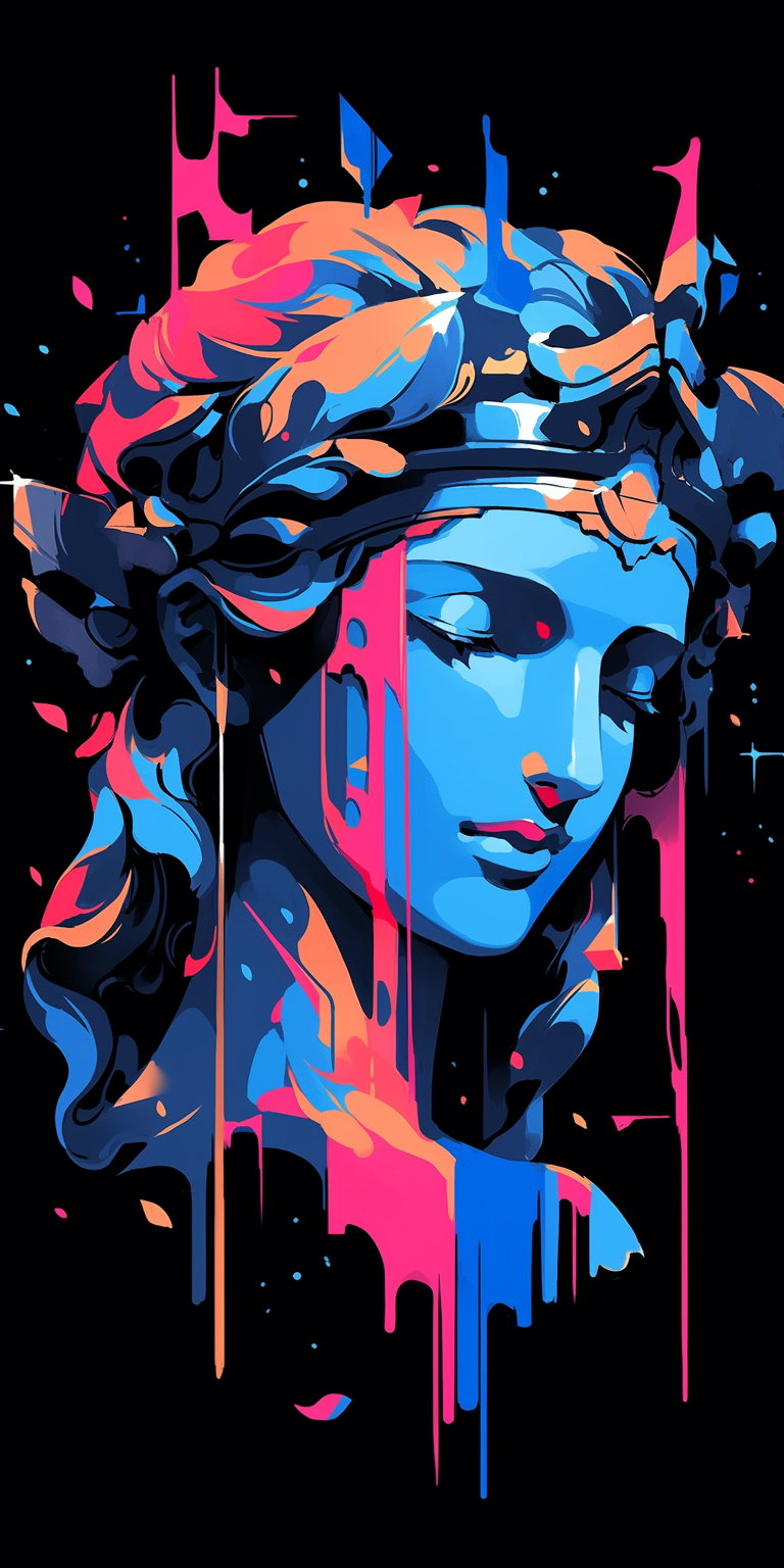 GREEK GODDESS FACE 1