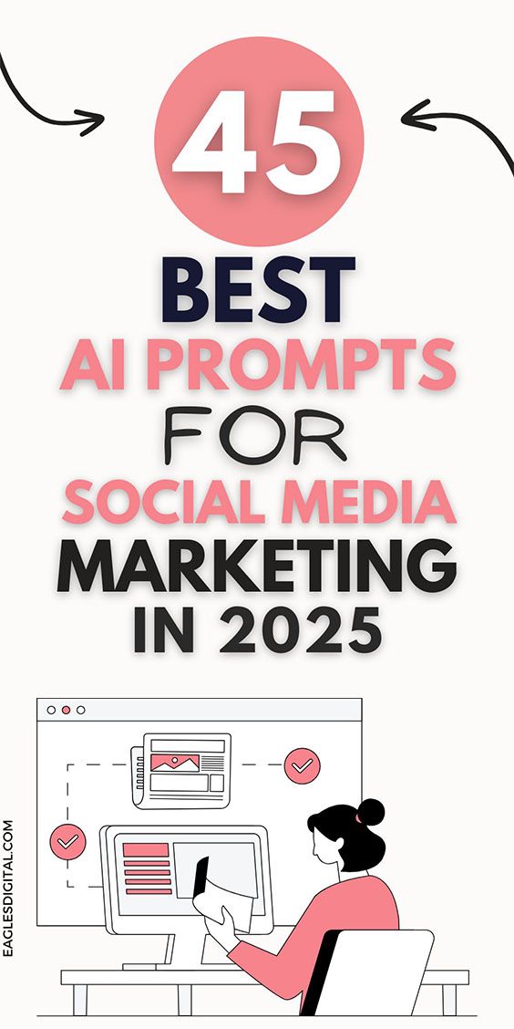 45 Best AI Prompts for Social Media Marketing That Drive Results and Sales