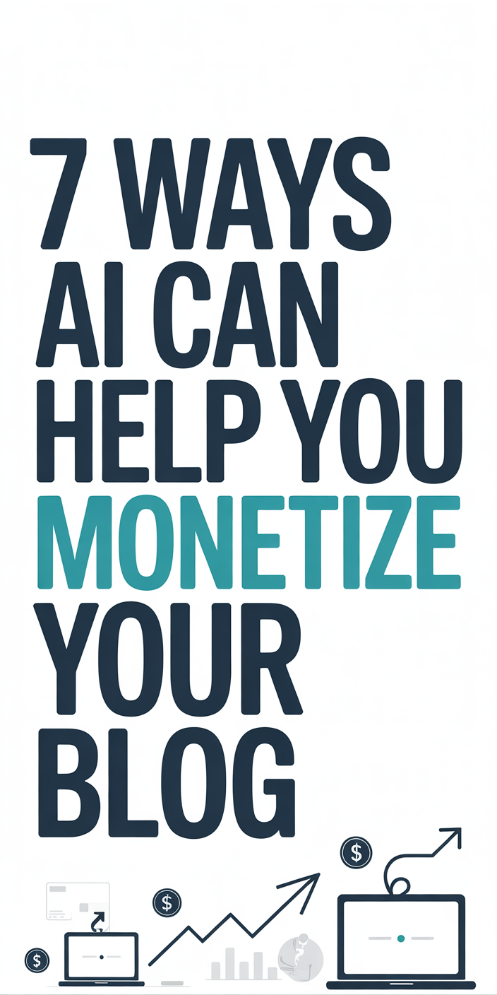 7 Ways AI Can Help You Monetize Your Blog