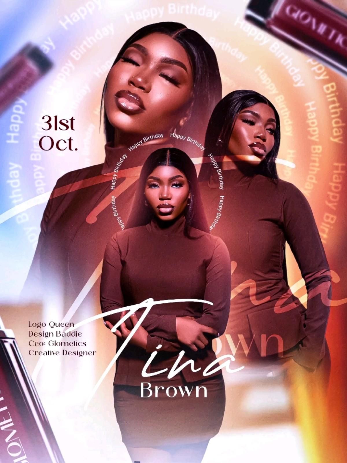 Birthday flyer Animation