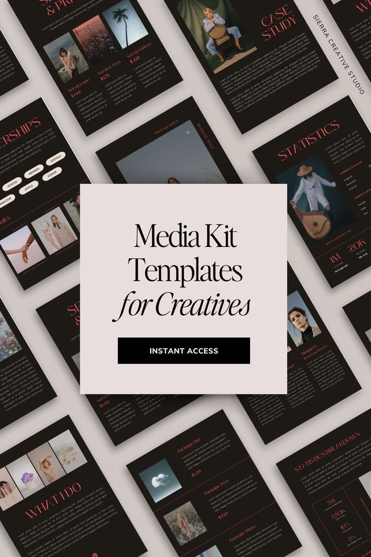 Media Kit Templates for Creatives: Elevate Your Etsy & Ebook Success
