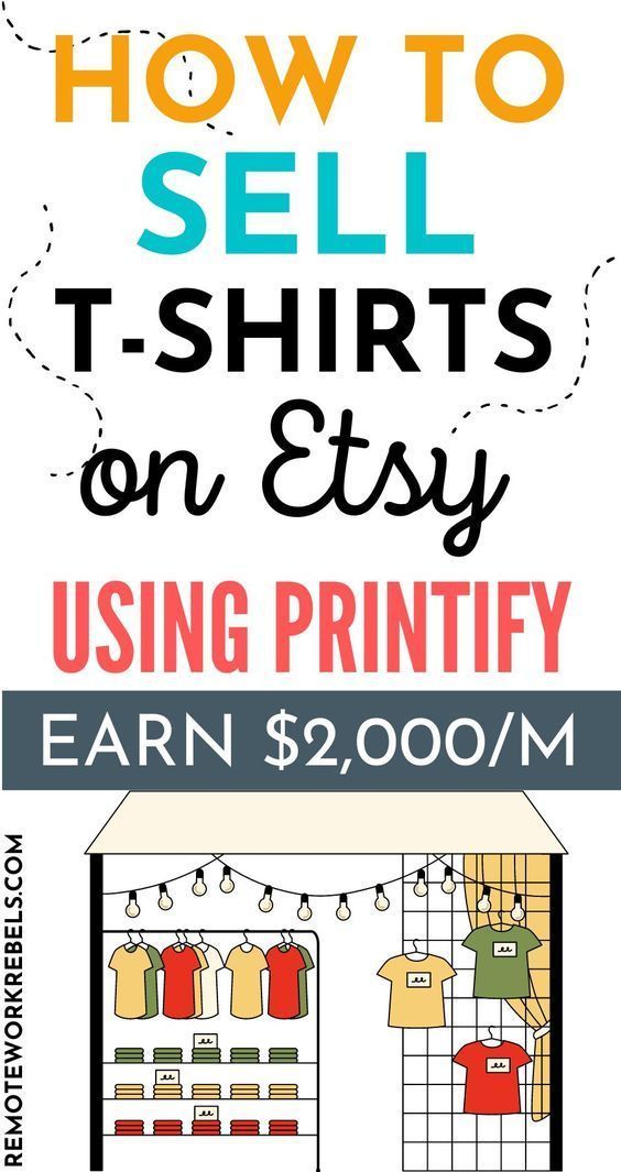How to Sell T-Shirts on Etsy Using Printify: A Step-by-Step Guide