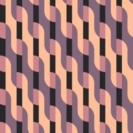 Peach Fuzz-Bold Geometric Shape Pattern – Commercial Unlimited