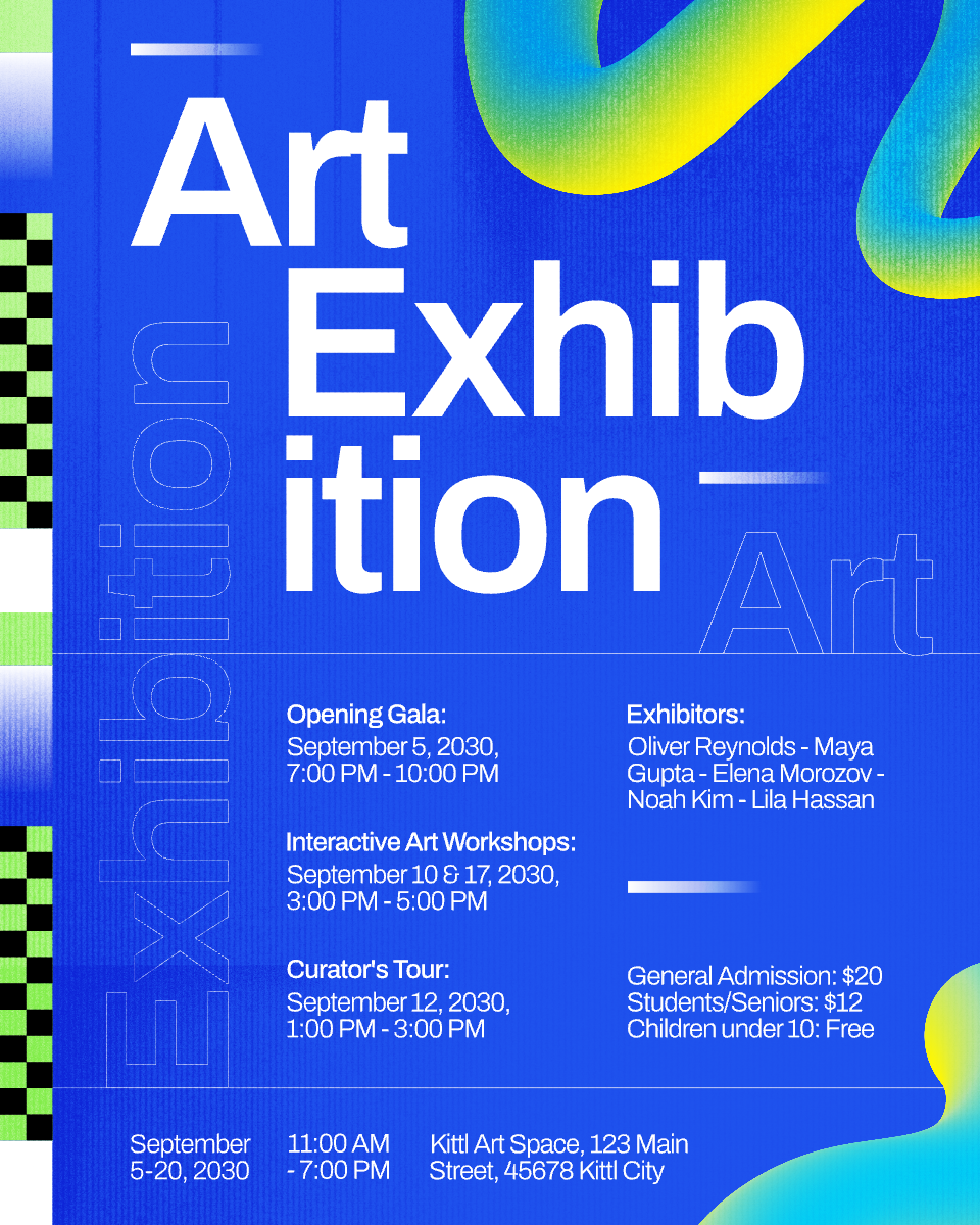 Art Exhibition Design Template