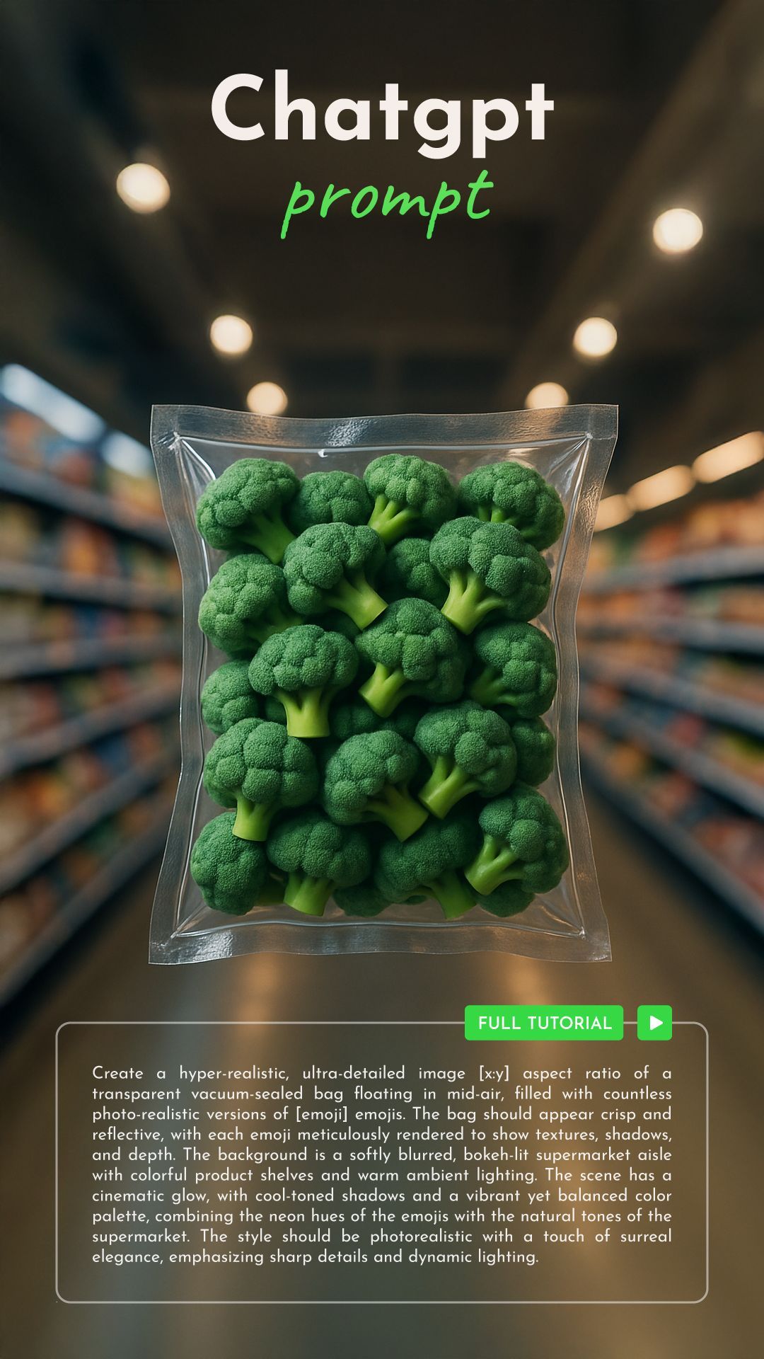 3D Emoji Vacuum Pack | ChatGPT & Sora