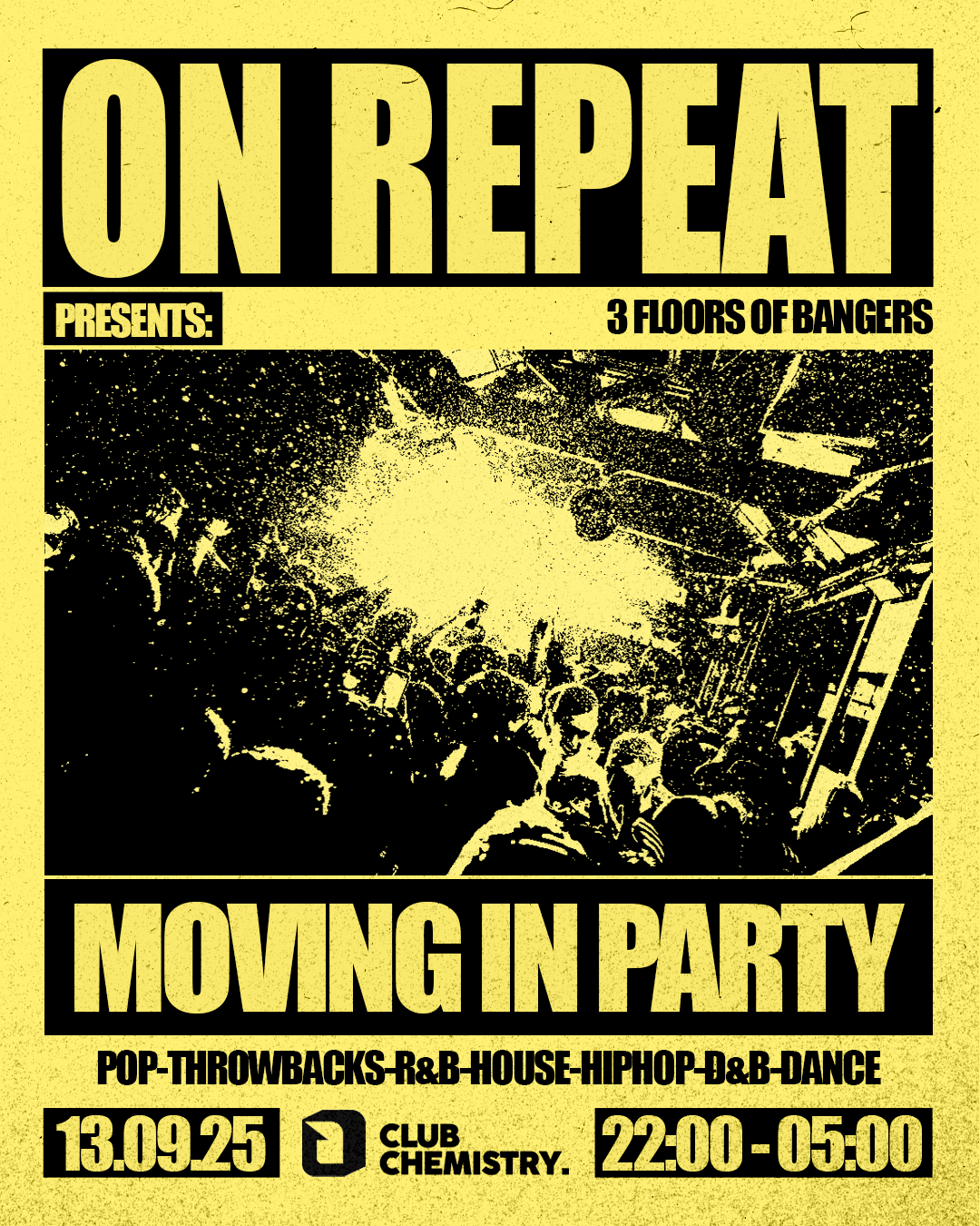 Rave flyer – poster design