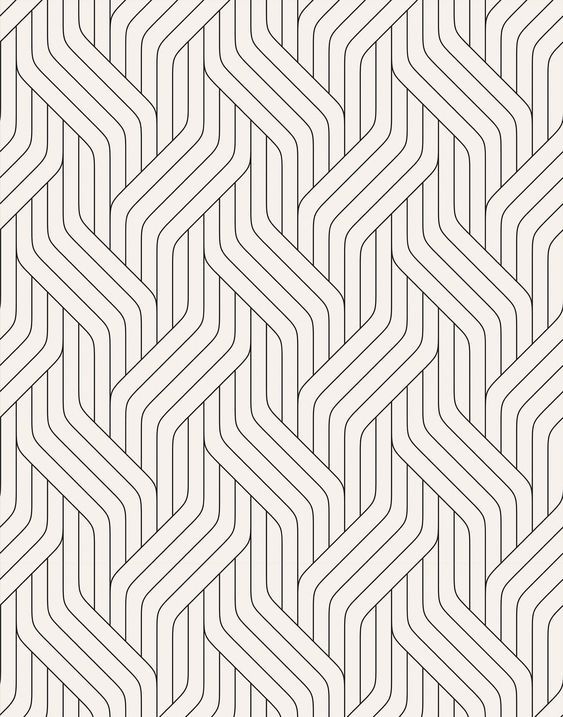 Light Green art deco line wallpaper
