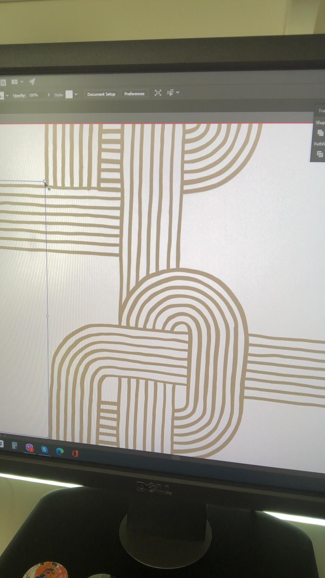 Pattern making in Adobe Illustrator