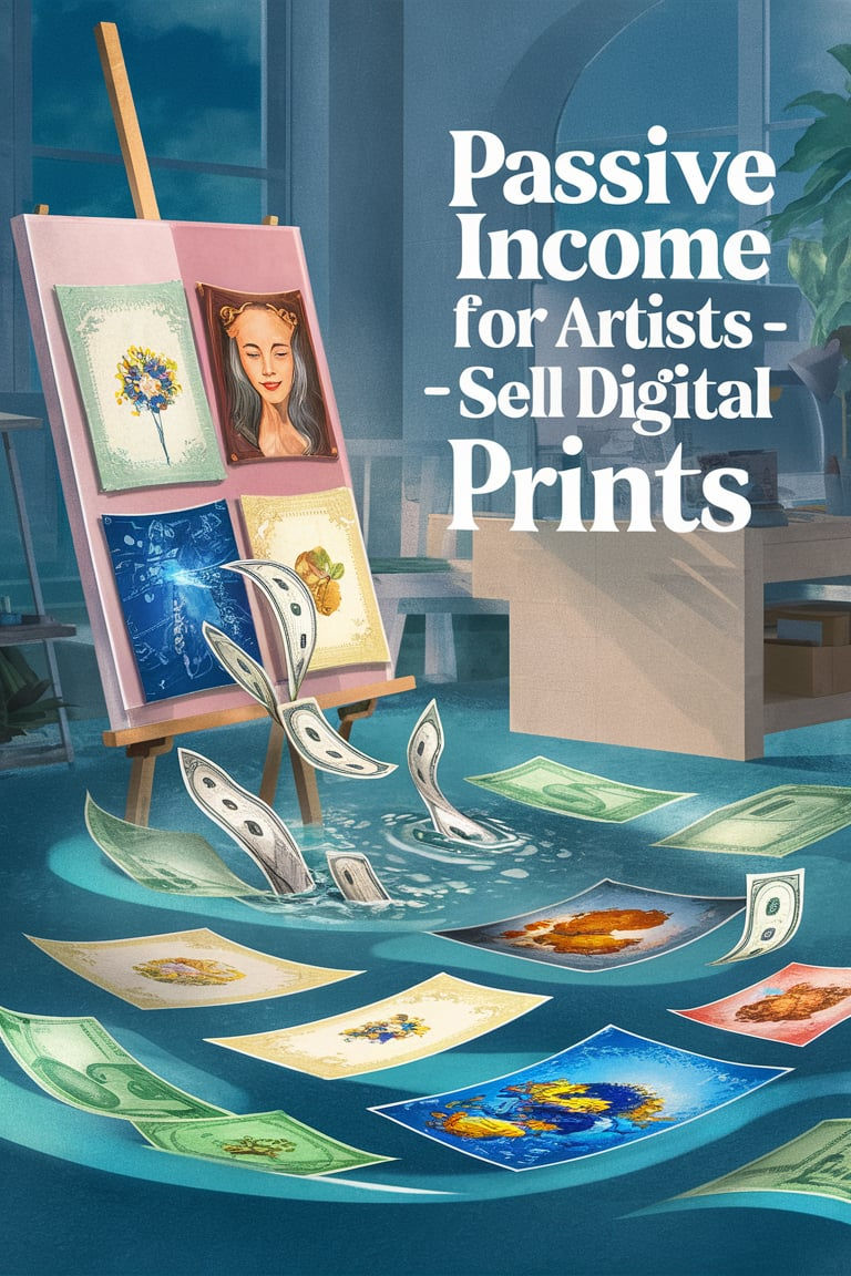 🎨 Maximize Your Art Income: Sell Digital Prints for Passive Income 💵