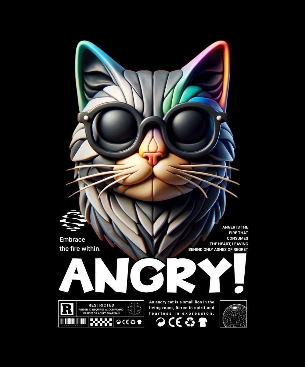 Customizable Angry Design Template