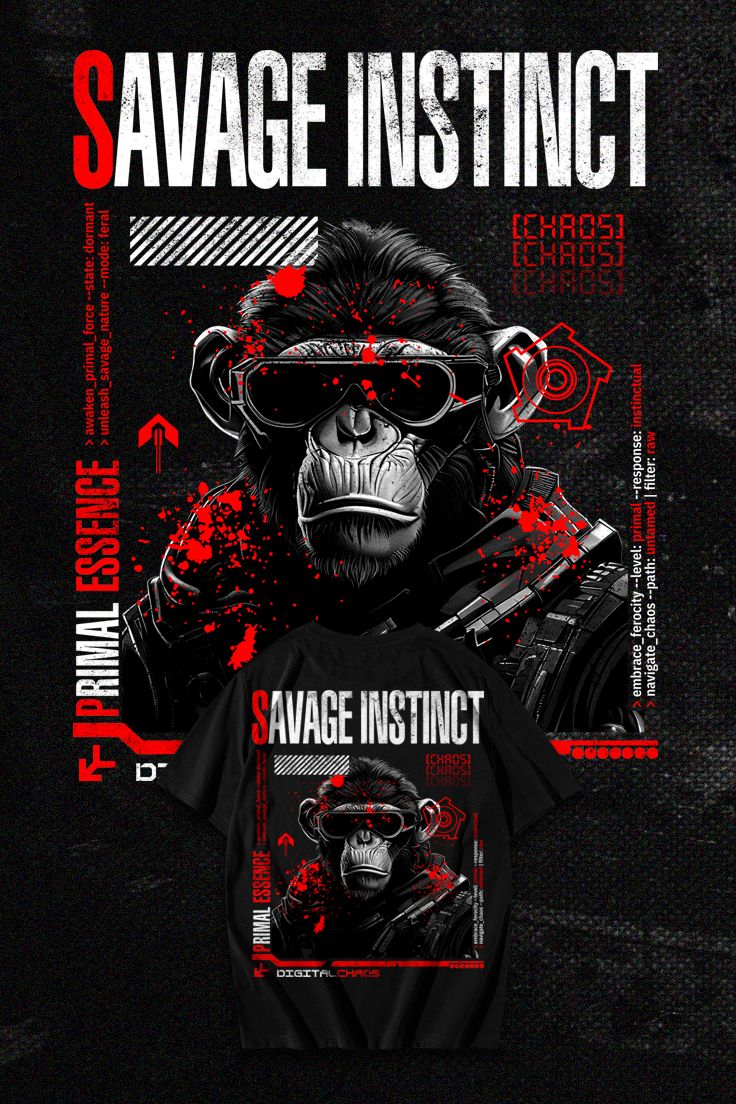 Cyberpunk Savage Instinct T-Shirt